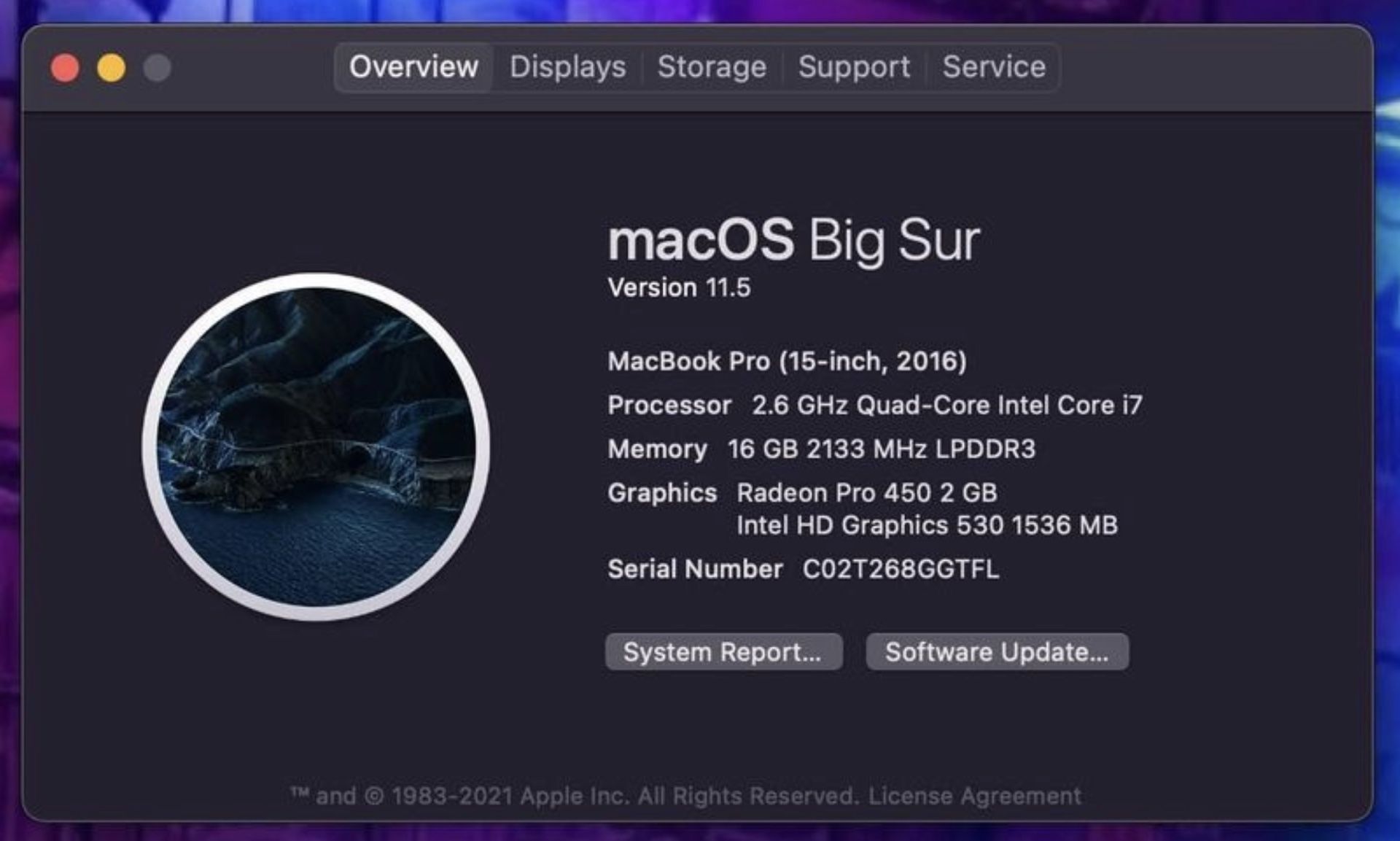 2019 27in iMac 2016 15in MacBook Pro