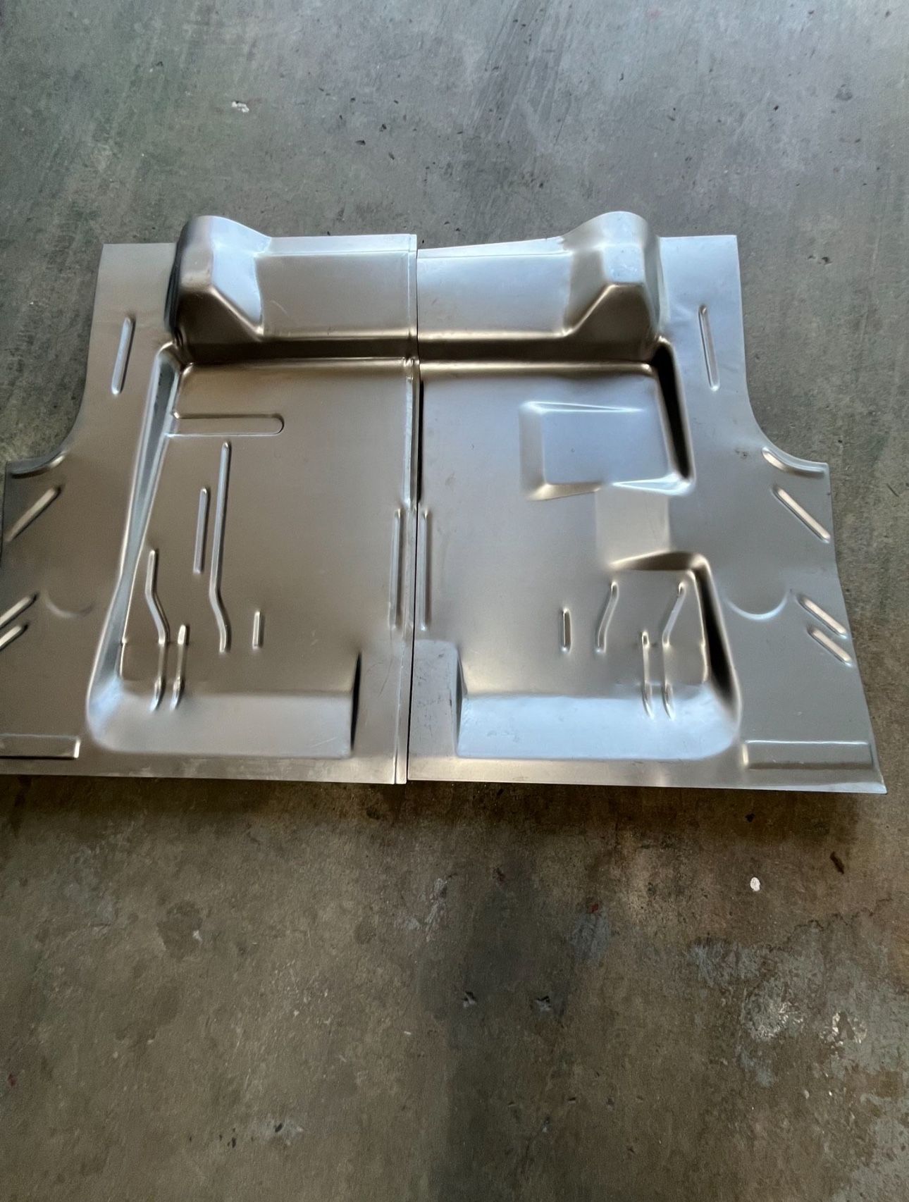 Mopar 68-70 E Body Trunk Floor Pans 2 Pc