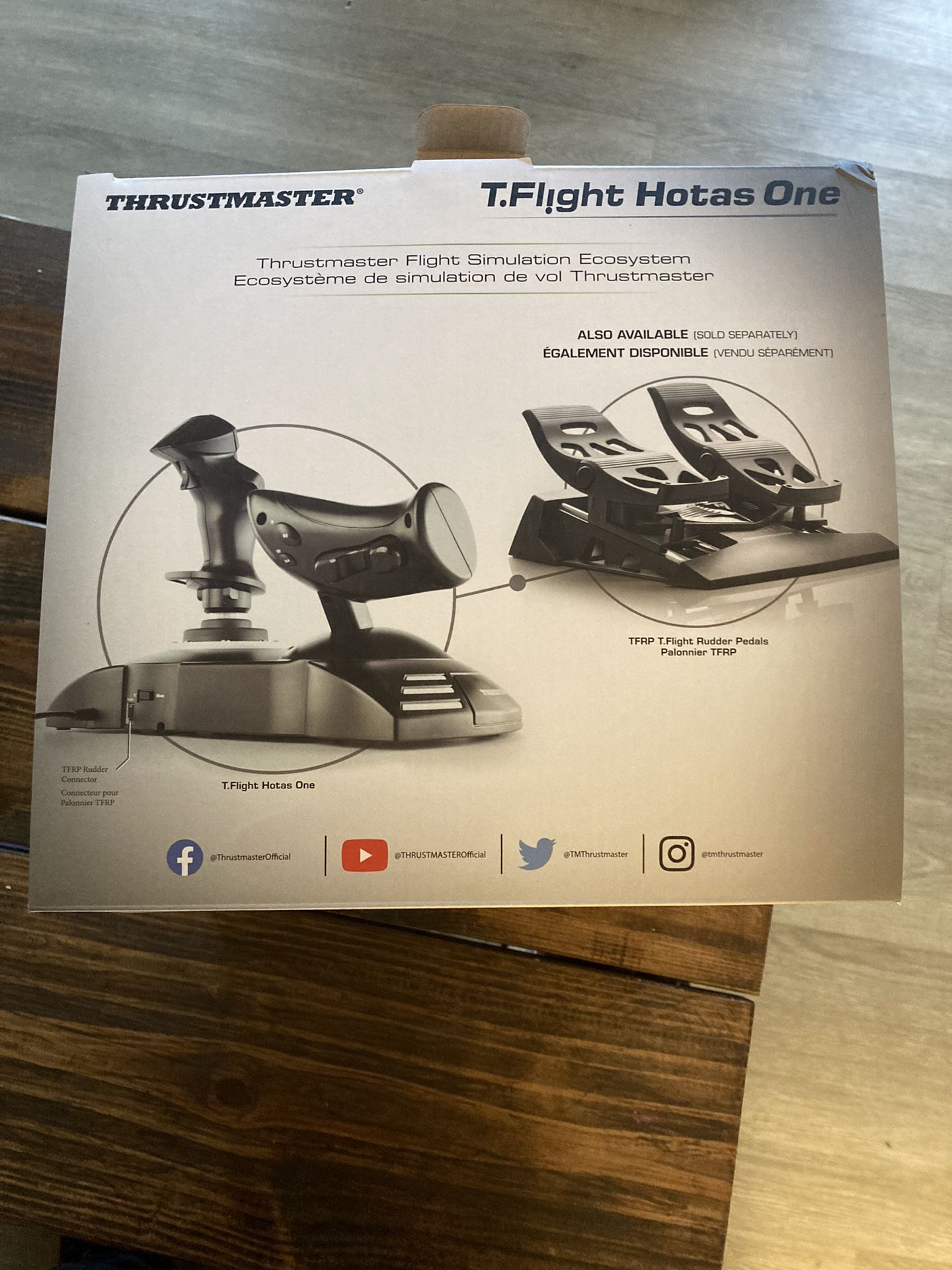 T Flight Hot As One Thustmaster