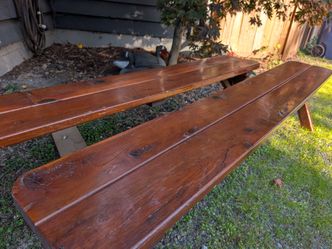 Matching benches 6 ft long