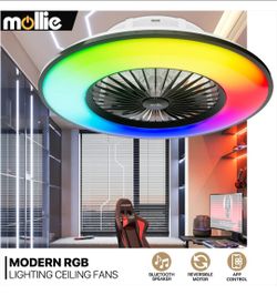 RGB ceiling fan NEW