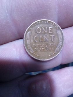 1944 wheat copper penny with mistakes
