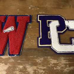 Vtg. Varsity Jacket Patches 