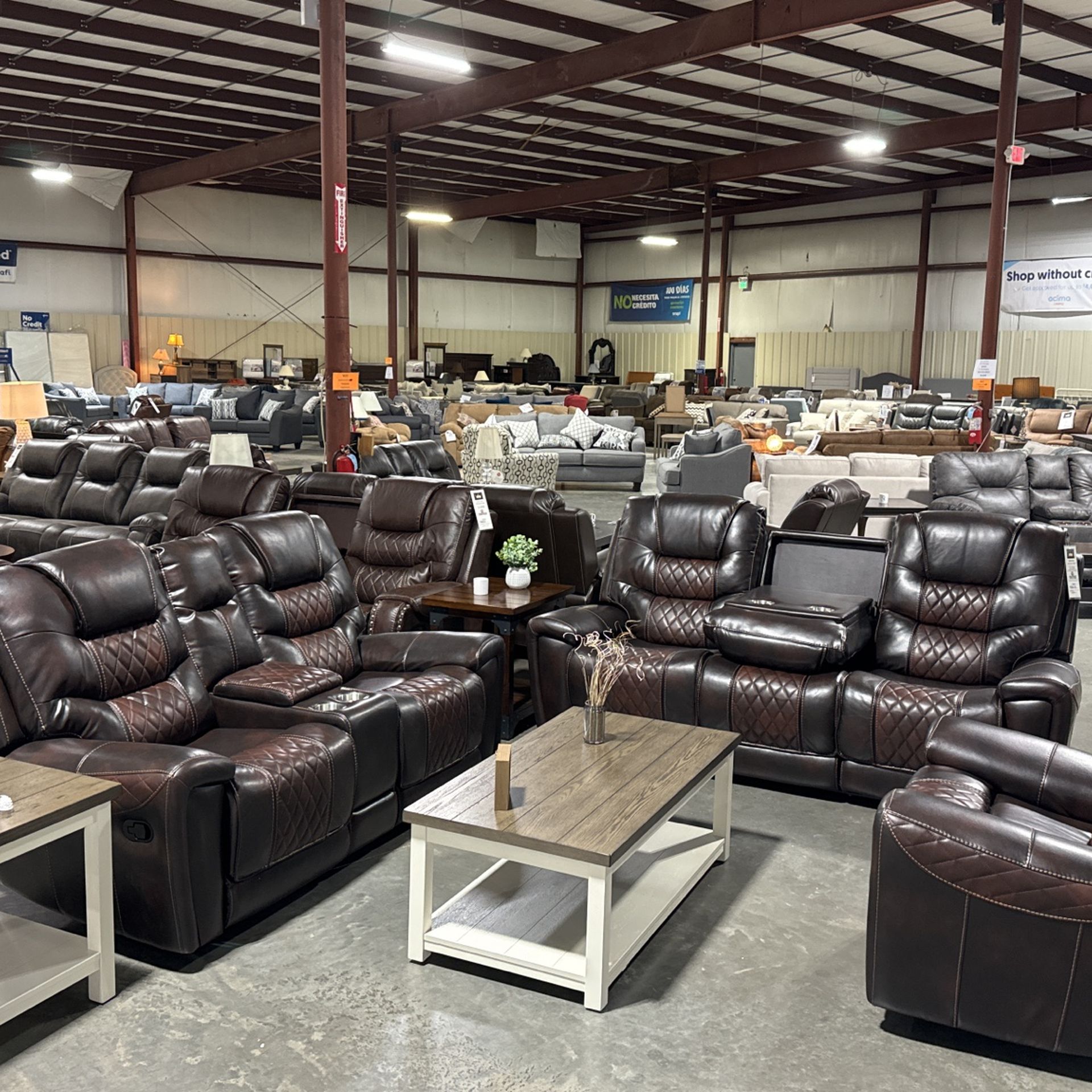 Sofa - Loveseat And Recliner Set