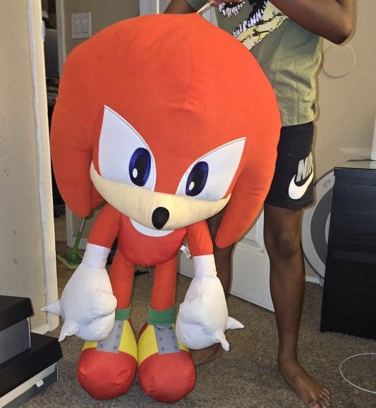 New Jumbo XL Sonic KNUCKLES Plush