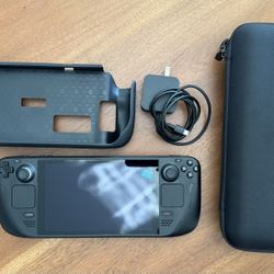 Steam Deck 256GB LCD + 512GB SD + Case 