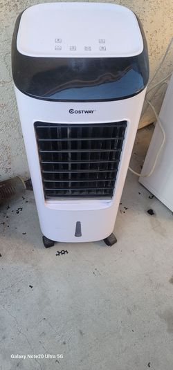 Nice portable air conditioner. Able to put water and ice in the back bottom tray