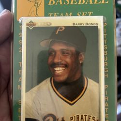 Baseball Cards 1992 Pirates Team