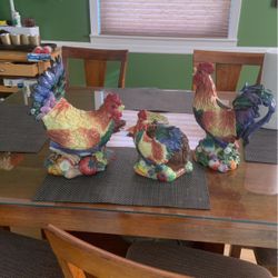 Fitz And Floyd Roosters