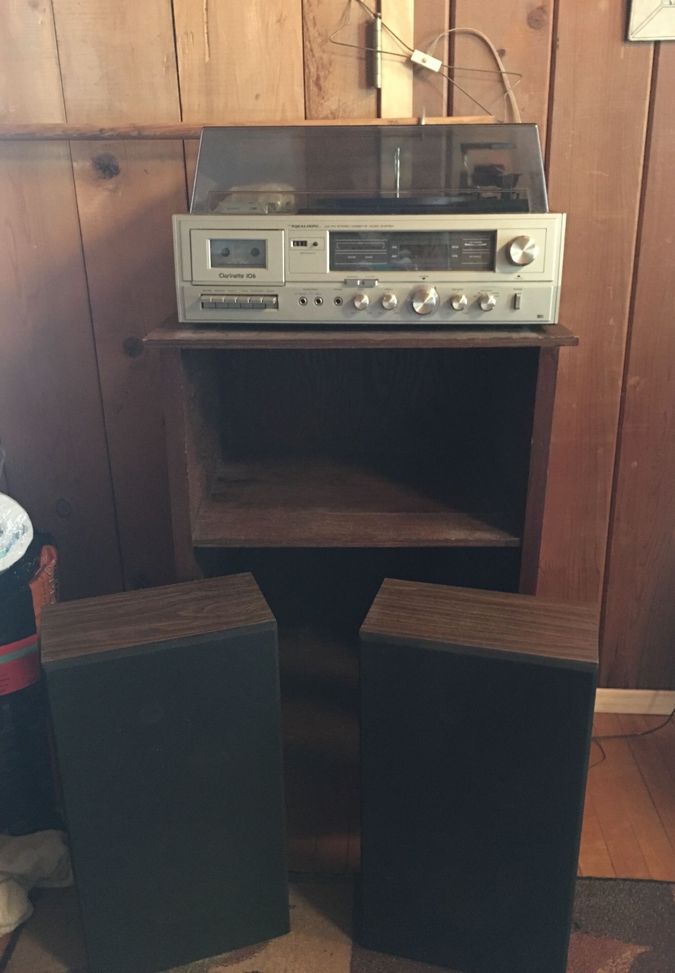 Vintage Realistic Clarinette 106 Music System