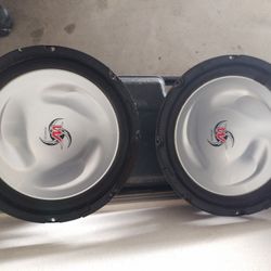 Two (2) 10 inch KENWOOD W Subwoofers
