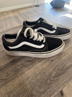 Vans Old Skool Black White Low-Top Sneakers