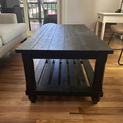 Black Coffee Table 