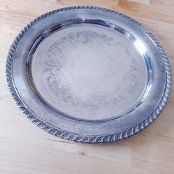 Vintage M. A. Rogers Silver Tray