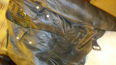 Brand new Junior size Genuine Leather Jacket