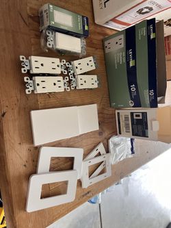 Outlets and wall plates