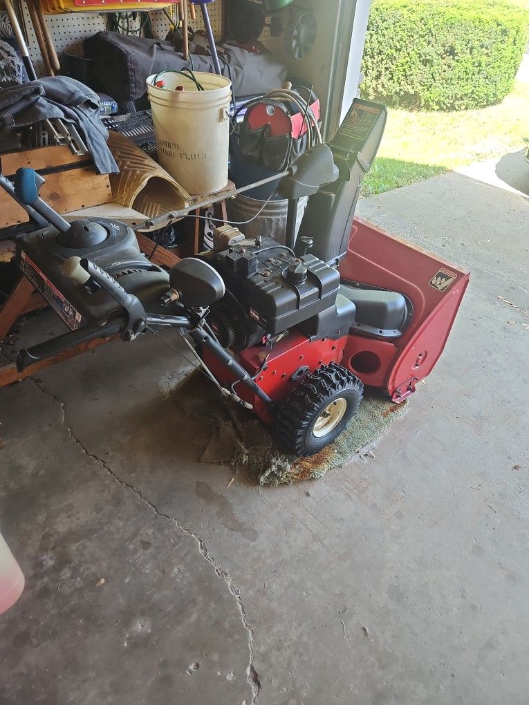 24" Electric Start Snow Blower