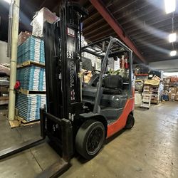 Toyota Forklift Model 8 For Sale! 5000 Lbs Capacity 