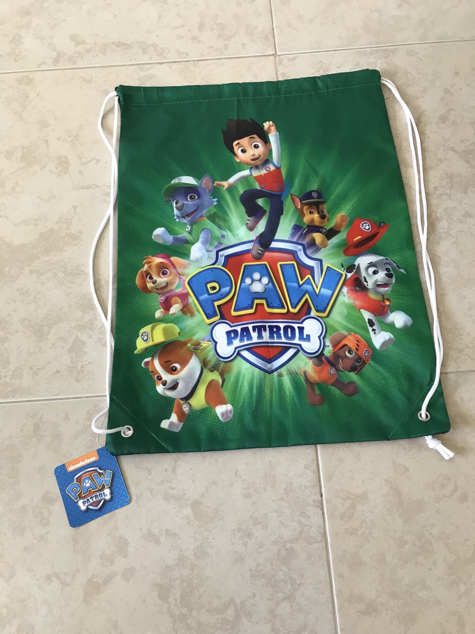 NEW Paw Patrol Reusable Tote Bag