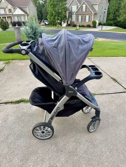 Chicco Bravo stroller - Great condition- Compatible With Chicco OneFit Car Seat