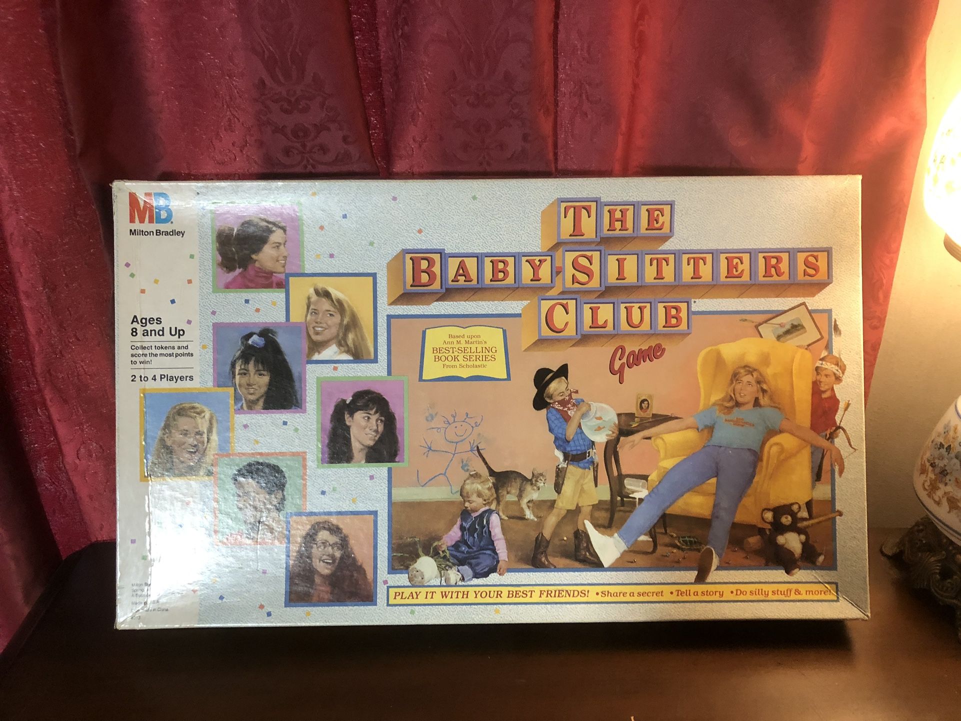 Babysitter’s Club Board Game Vintage 