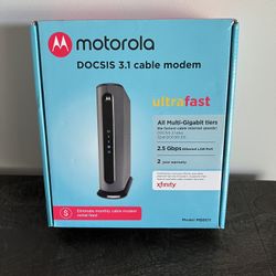 Motorola DOCSIS 3.1 cable modem