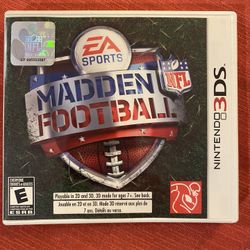 Madden NFL Football (Nintendo 3DS, 2011)