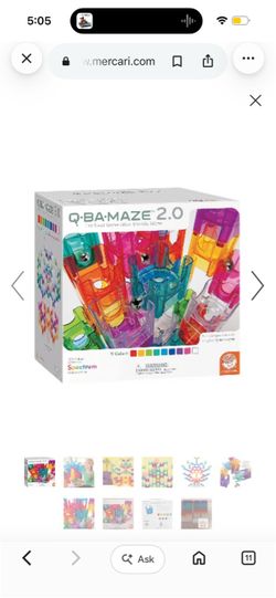 Q-Ba-Maze 2.0 Spectrum Marble Run Set
