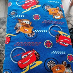 Toddler Boys Crib Size Cars Blanket 