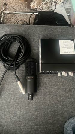 Audio-Technica Condenser Mic & PreSonus Interface Bundle