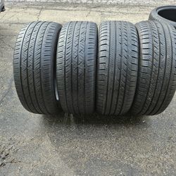255 50 20. 2 Tires  Goodyear And  2laufenn