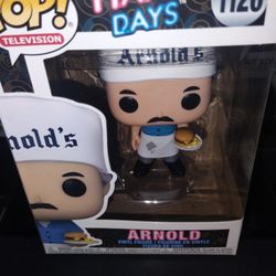 Brand New Happy Days Arnold Holding a Cheeseburger Funko Pop #1126