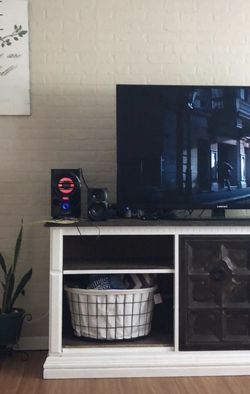 Rustic Entertainment Center/ Console Table