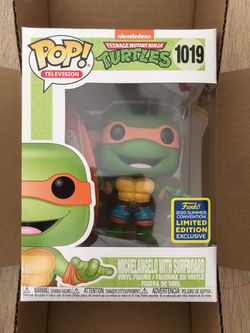 Funko POP! Michelangelo with Surfboard - TMNT