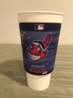 32oz Cleveland Indians Collectible Plastic Tumbler