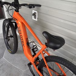 Orange Electric E Bike 