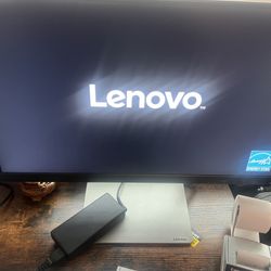 Lenovo 24” Monitor with HDMI, USB-C and display port connections