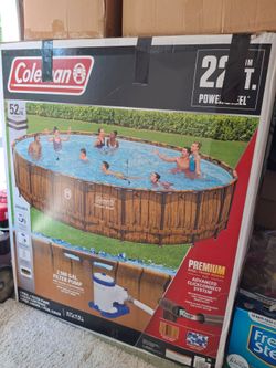 Coleman above ground pool