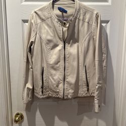 Apt 9 Nice Faux Leather Jacket