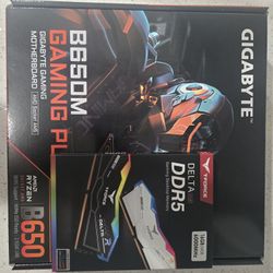 RAM MOTHERBOARD GPU COMBO NEW