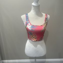 Hawaiian tank top and matching skirt