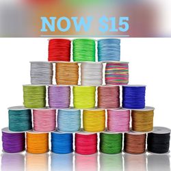 25 Rolls 1250 Yards Nylon String