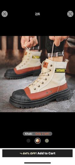 Winter Couple's Outdoor Snow Boots, Cold Resistant And Warm High Top Cotton Boots, Non Slip And Comfortable Hiking Boots, Outdoor Boots. Versatile Sno