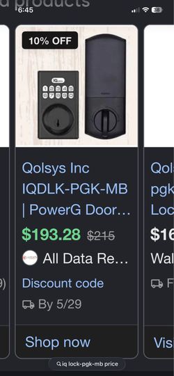 Keypad door lock
