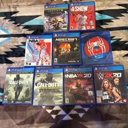 Bundle Of Ps4 Games Pre Owned 