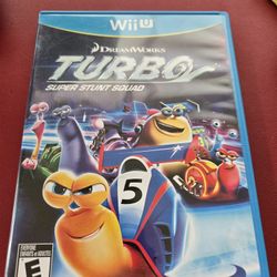 Wii U Game, Turbo Super Stunt Squad, Complete