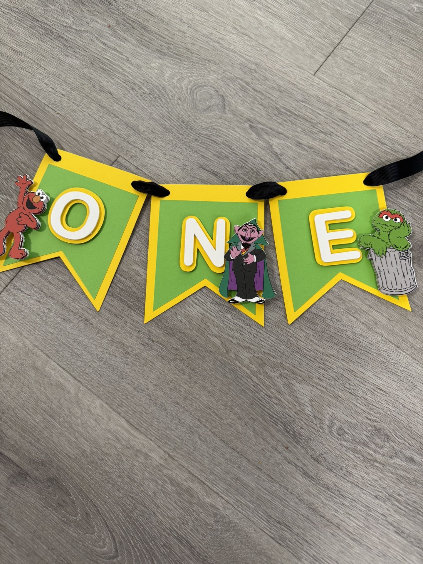 Sesame Street One Banner