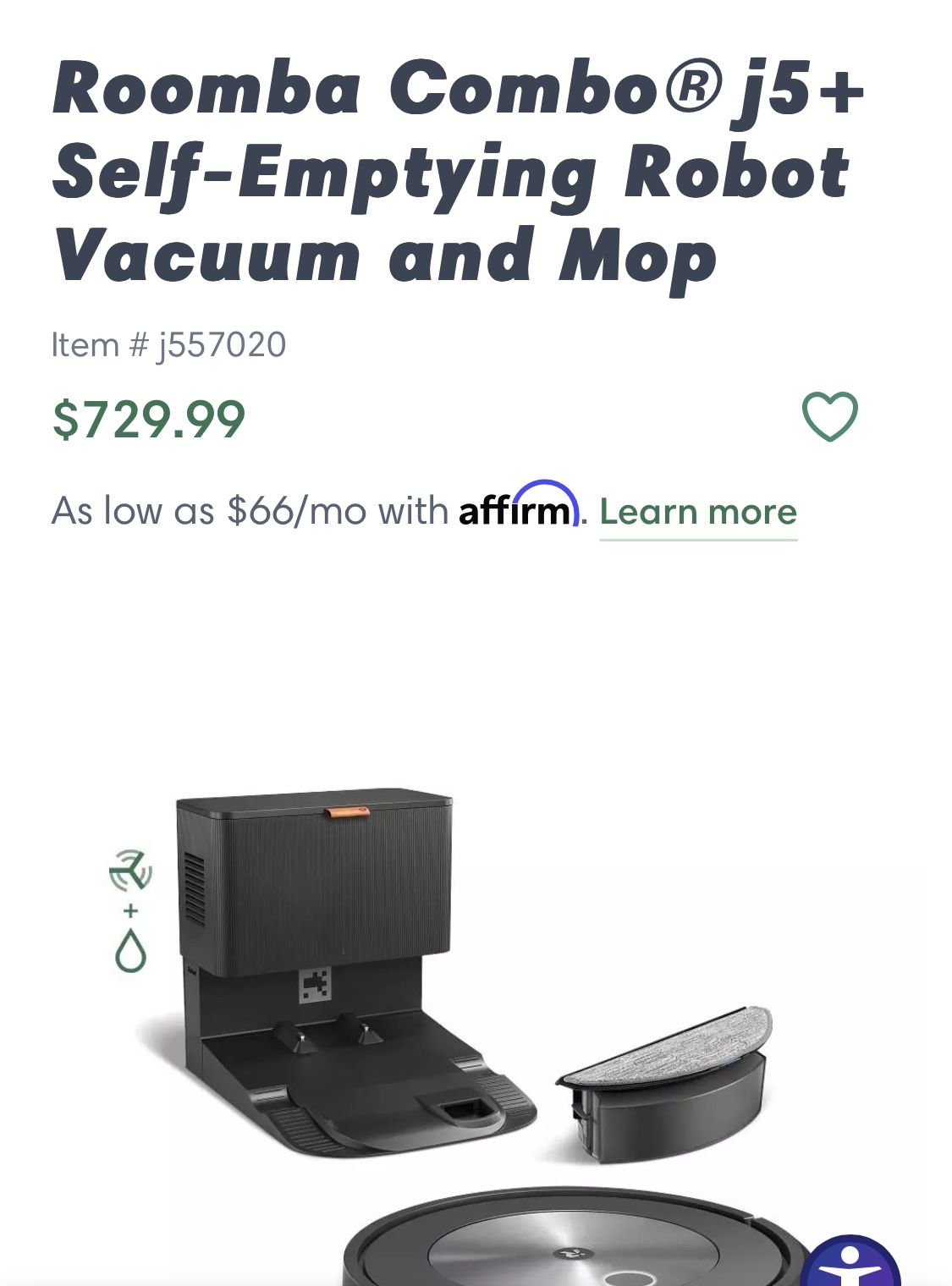 2 In One Robot Cleaner 