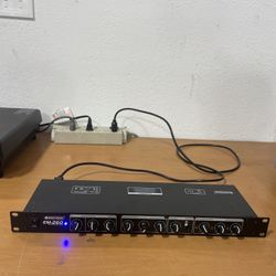 Omnitronic Entertainment Mixer Model EM-260B With Power Cord