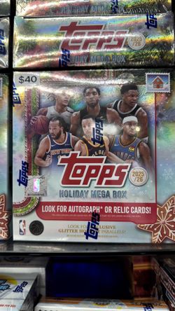 2025-26 Topps Basketball Holiday Mega Box